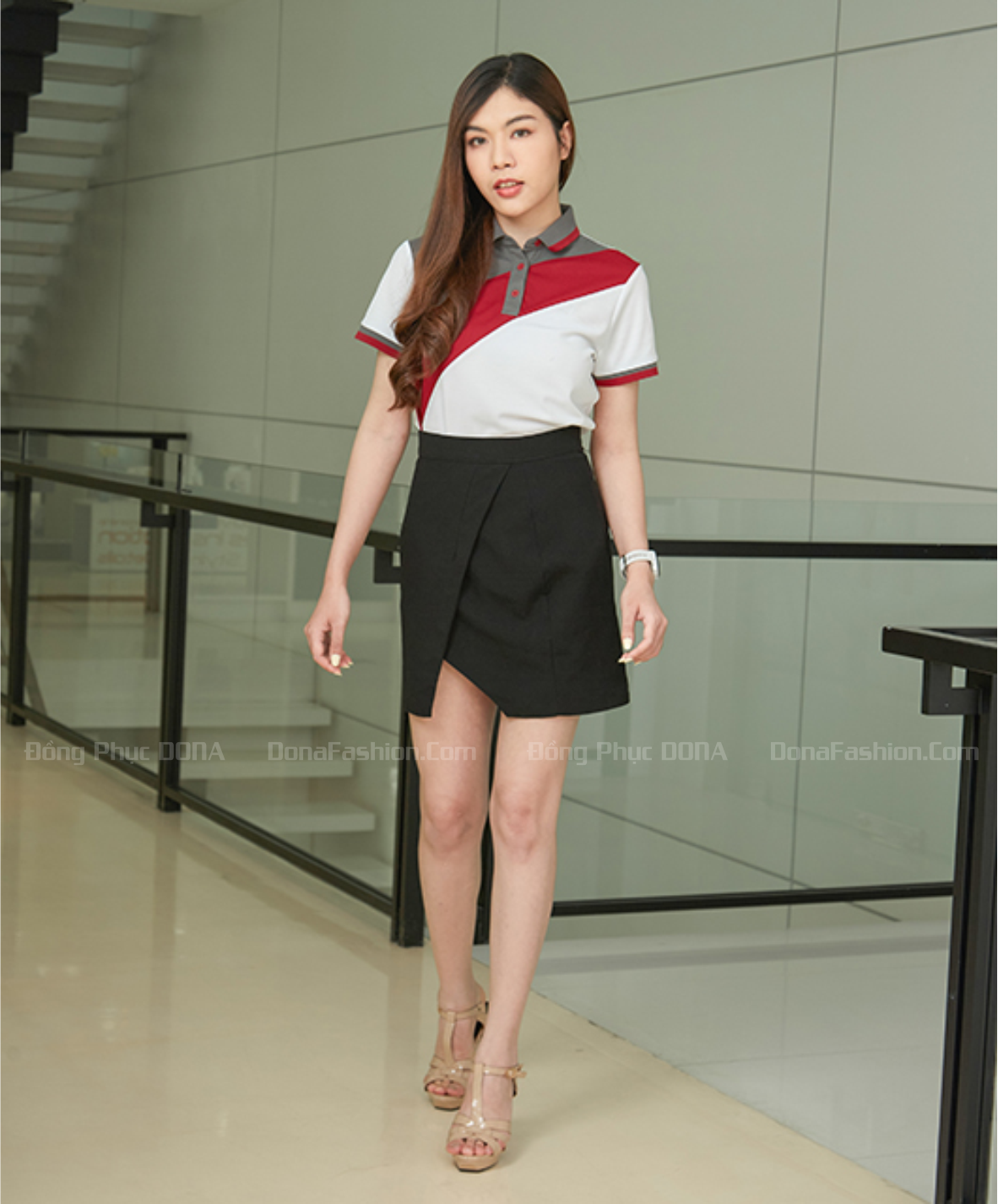 Đồng phục áo thun cao cấp - Mẫu 1